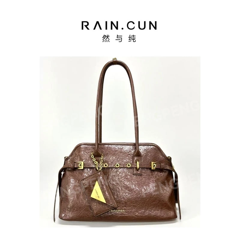 RAIN.CUN SD-5632-生酪拿铁 轻奢女士时尚潮流通勤手提包