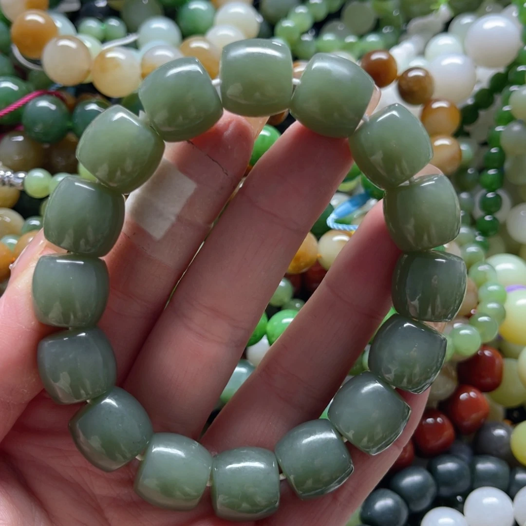 和田玉手链未镶嵌