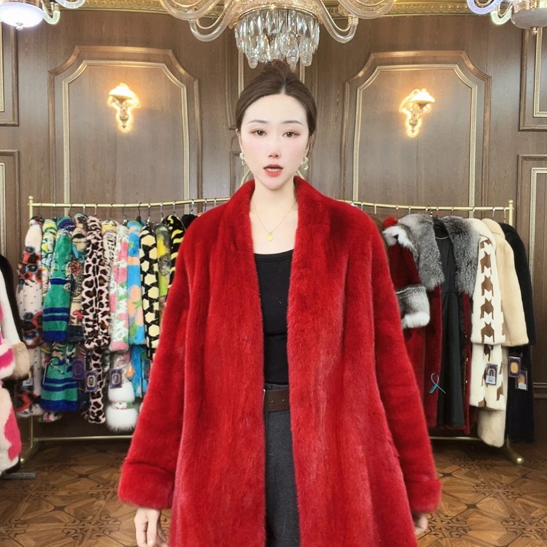 貂皮大衣时尚潮流