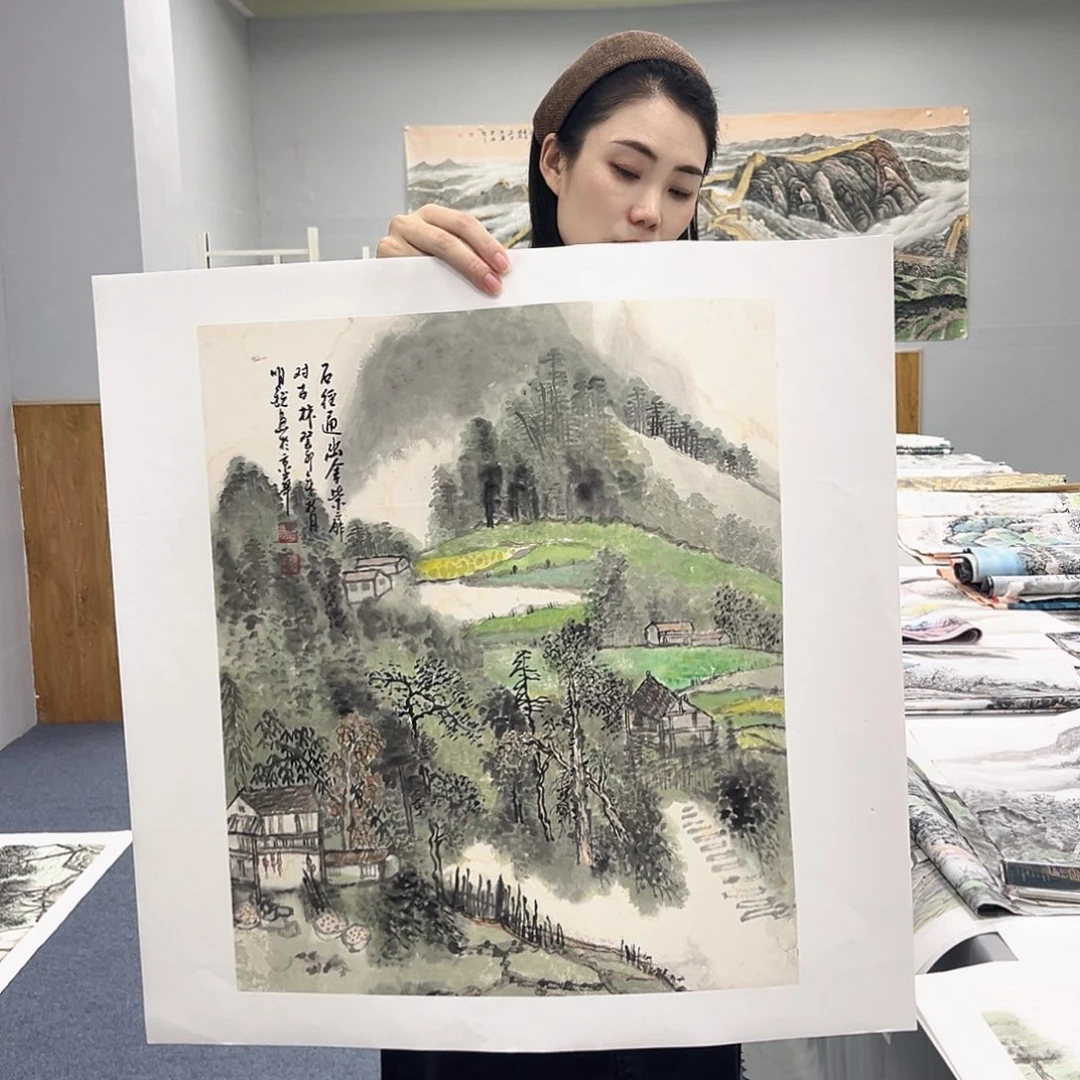 国画国画纯手绘作品