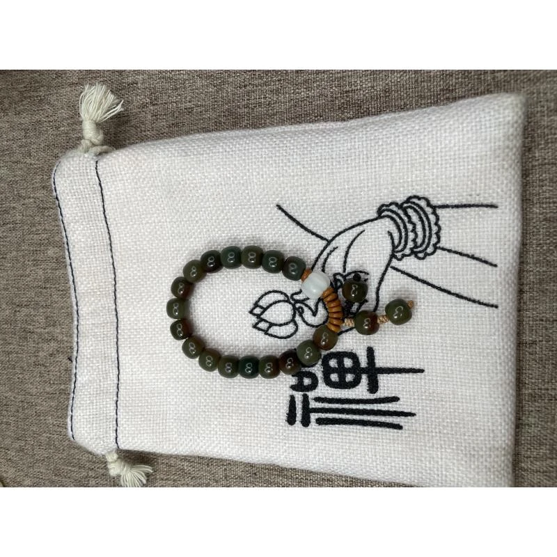 【敦煌单圈菩提】精品高抛料菩提敦煌菩提单圈男女通戴8*10