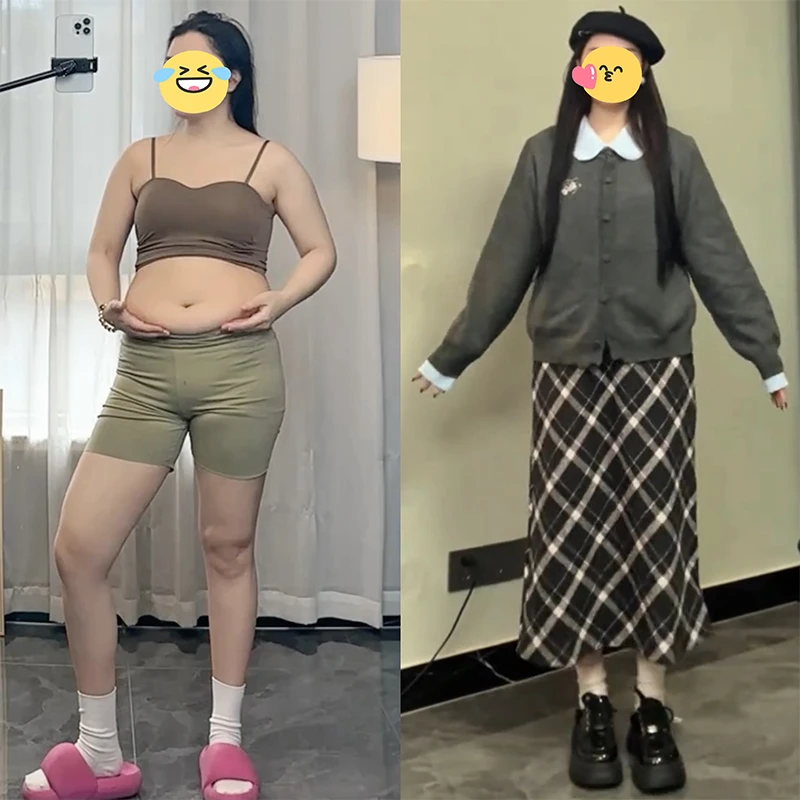 大码胖mm秋冬新款设计感假两件刺绣毛衣翻领宽松显瘦上衣半身裙