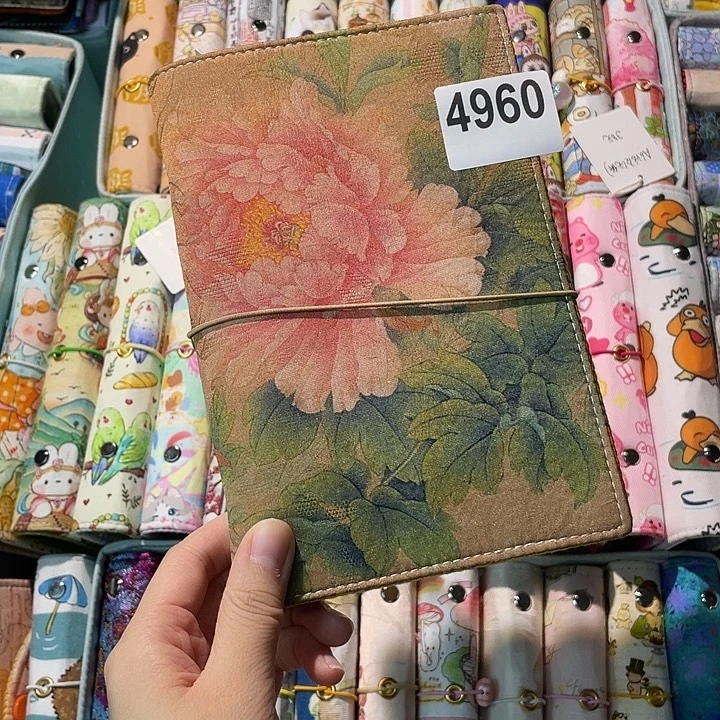 织绣A6活页不送纸4960