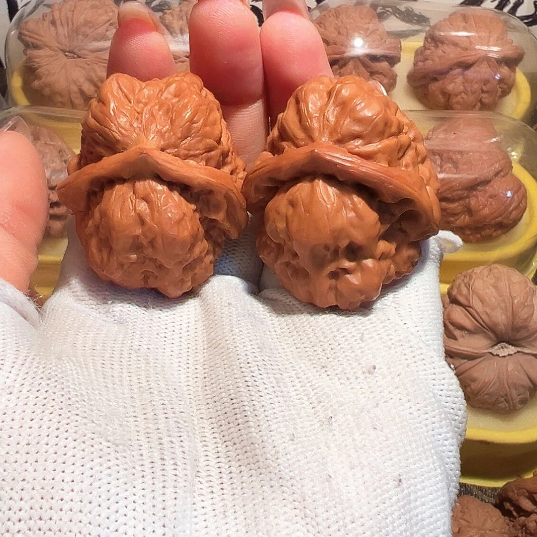 三***清吊坠桃核蛤蟆头异形