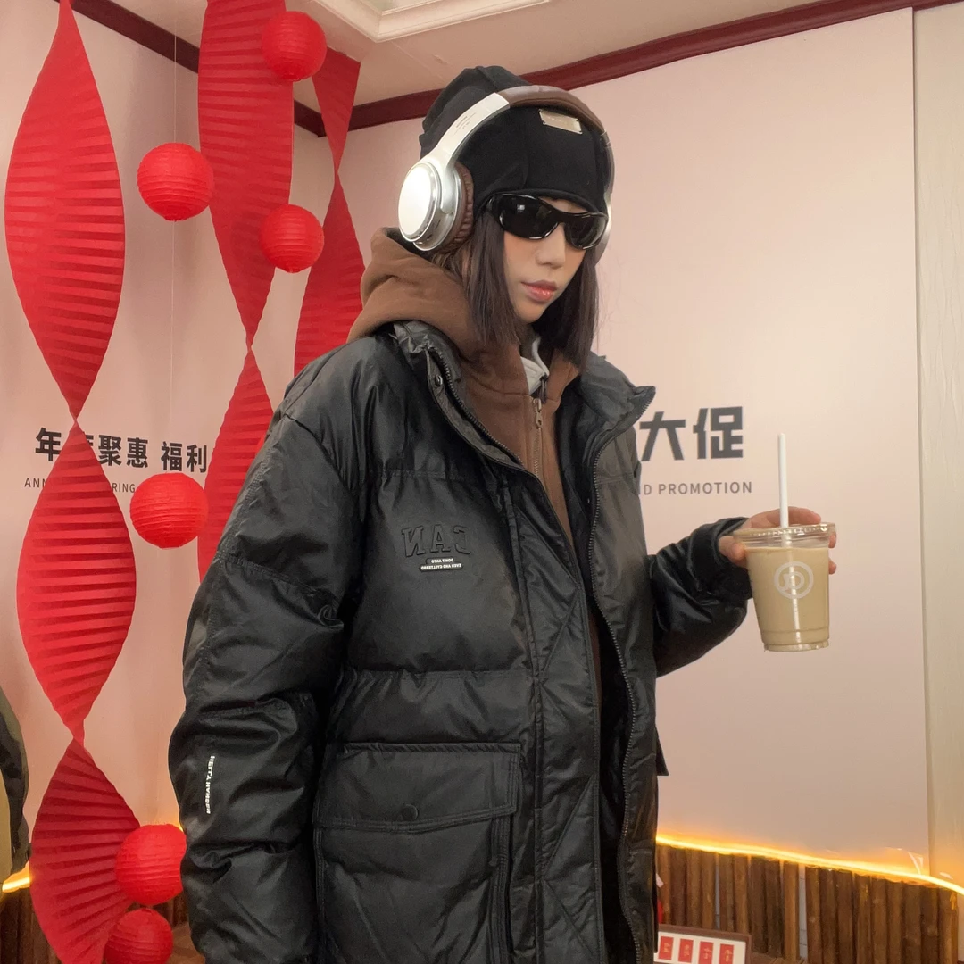 男士休闲连帽加厚工装保暖秋冬冬季937