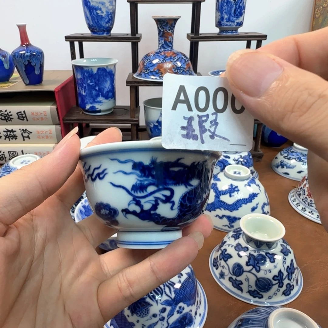 杯子景德镇纯手工陶瓷杯111111