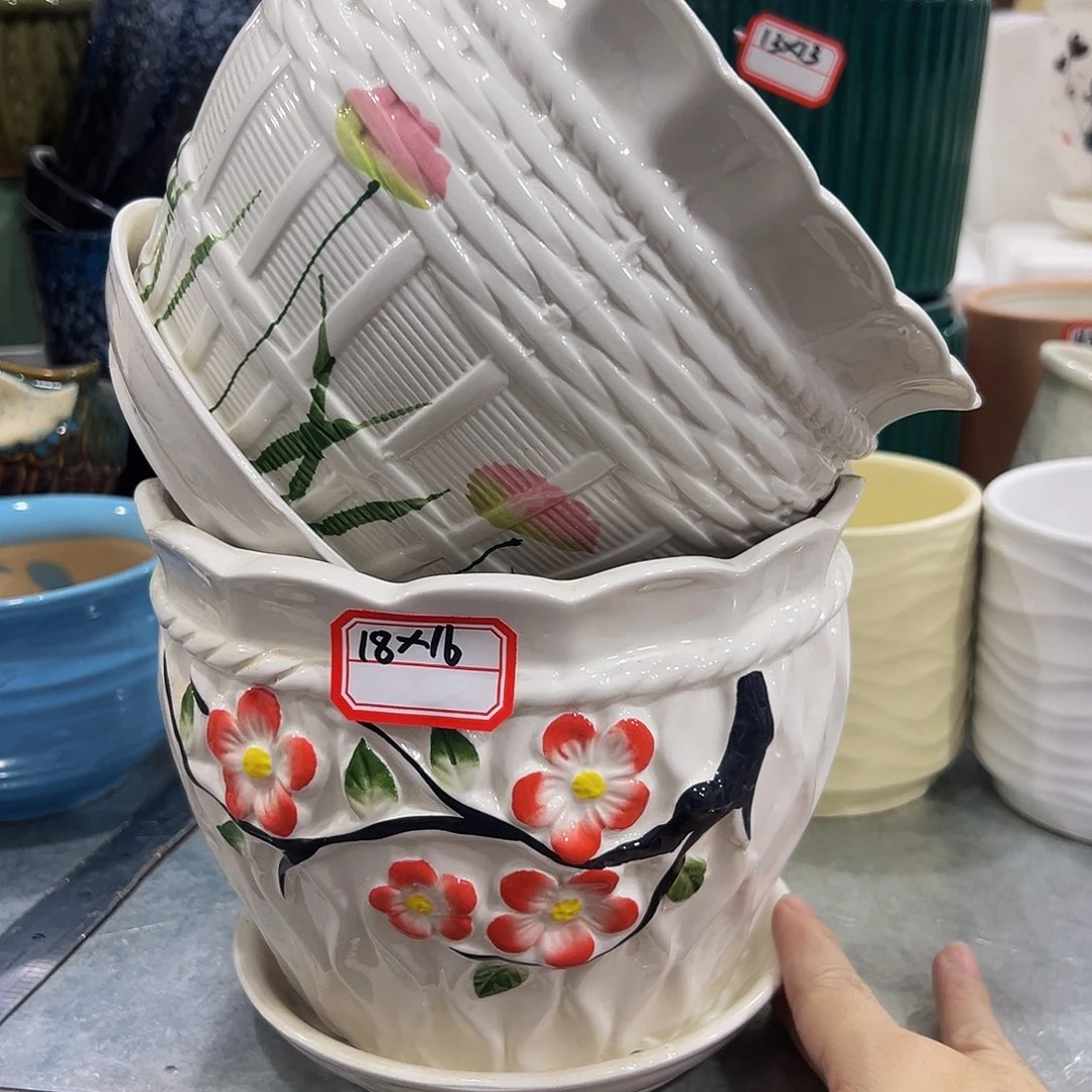 绿植多肉陶瓷花盆
