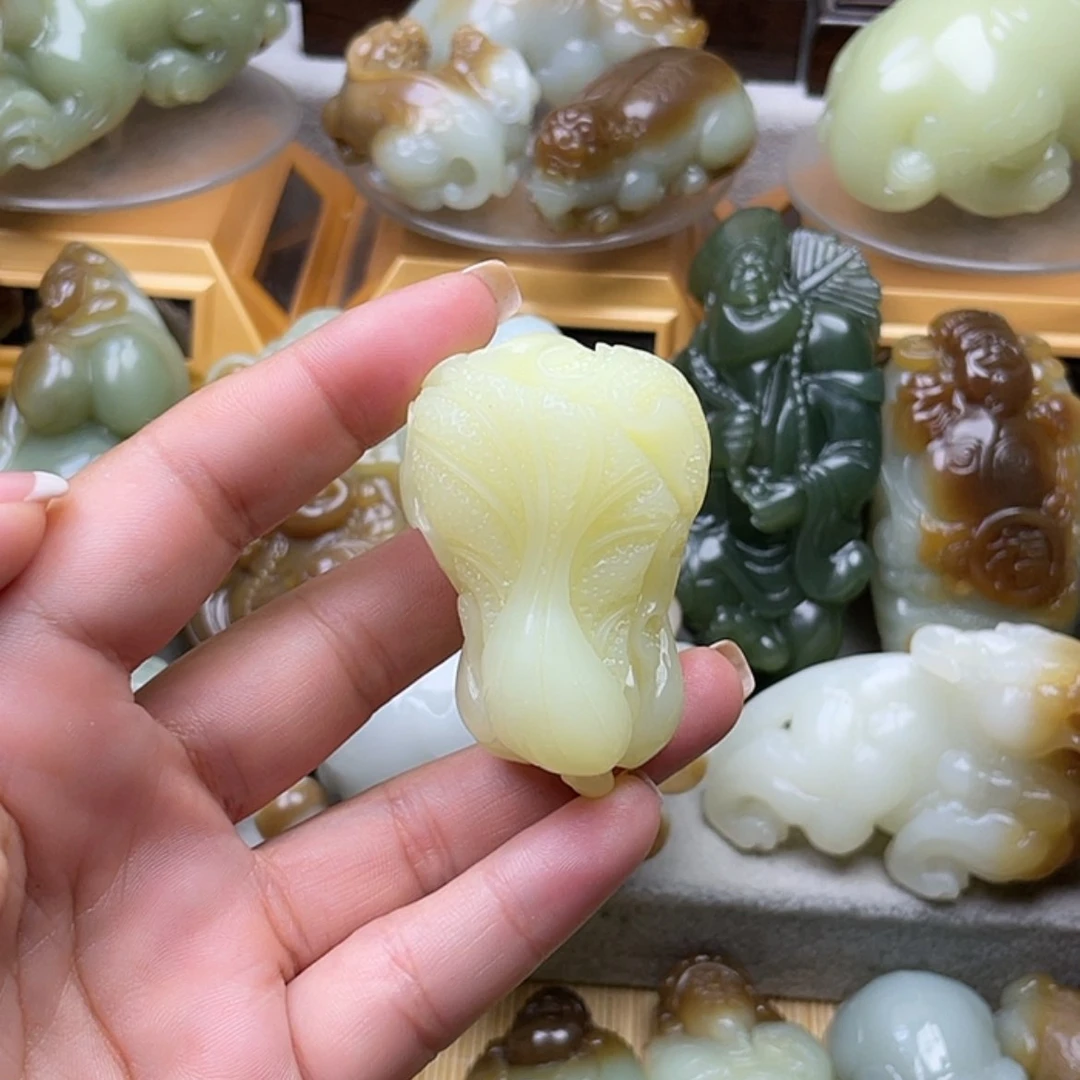 【闪购商品】和田玉未镶嵌挂件念**叨