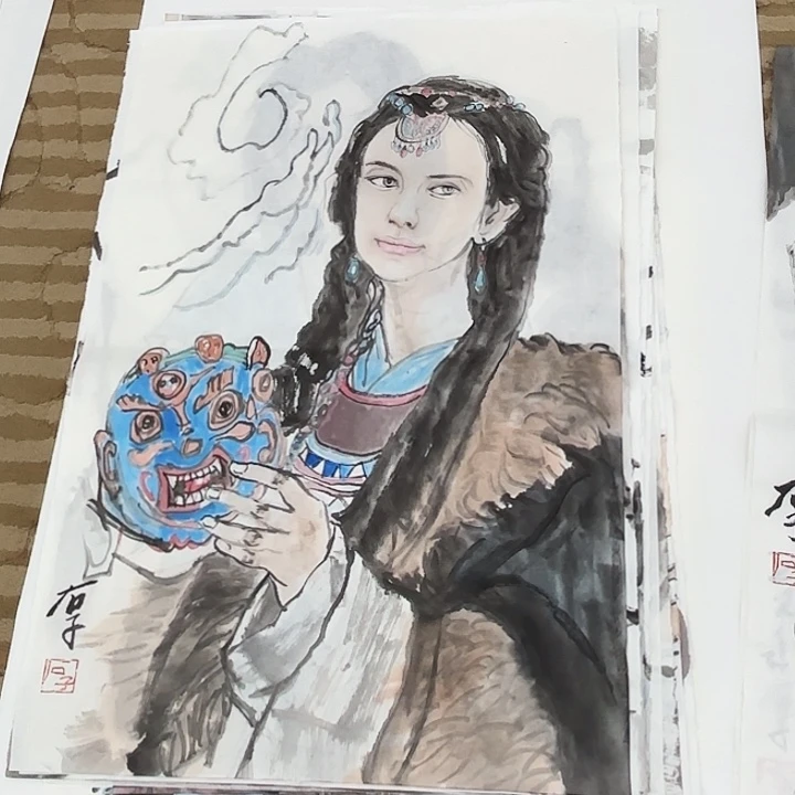 国画花鸟等多种鸟类的栖息地