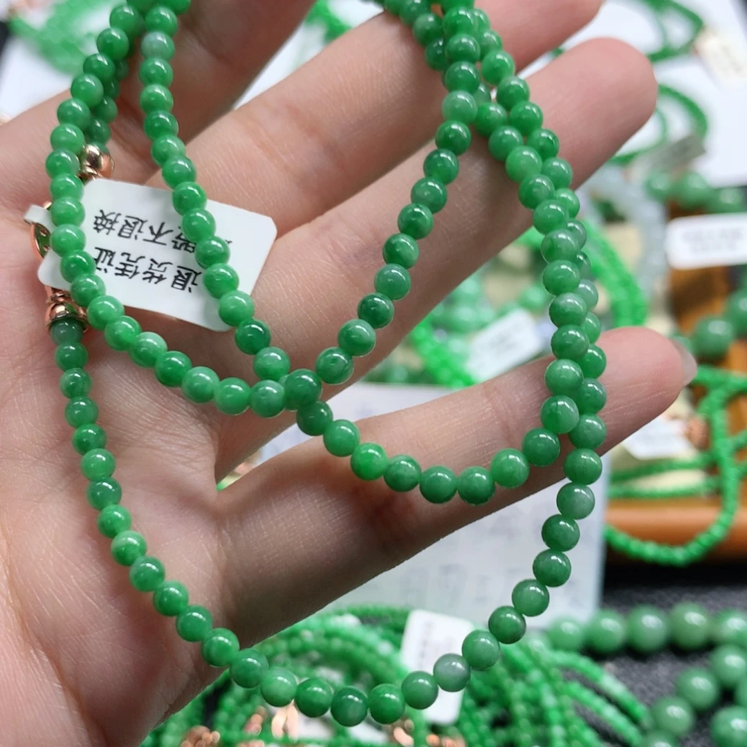 未镶嵌手链翡翠翡翠