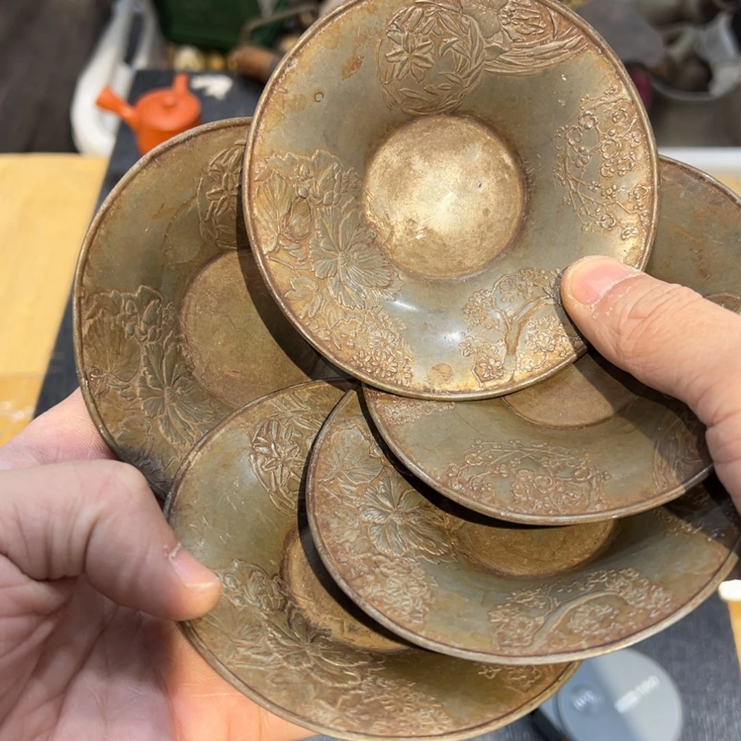 锡中古工艺品摆件