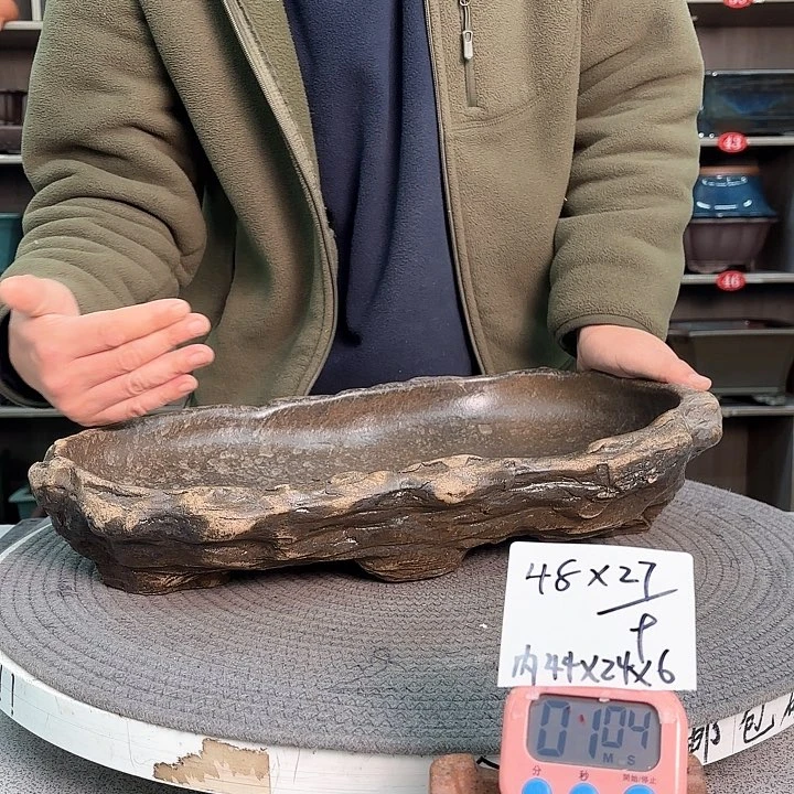 紫砂花盆七****广紫砂的花也太美