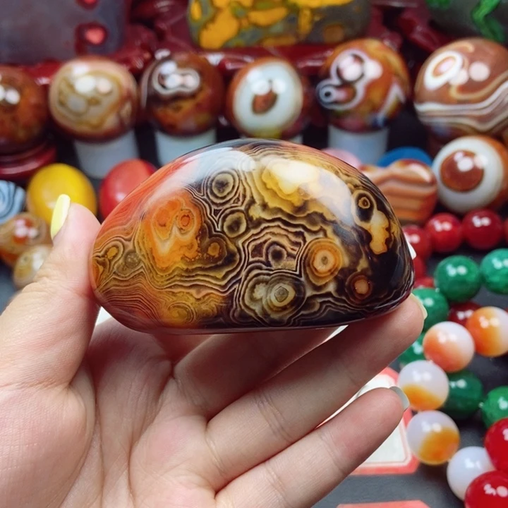 玛瑙/玉髓未镶嵌颈饰