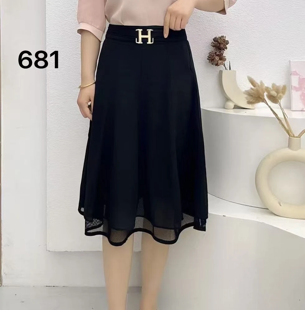 2025新款上新夏季半身裙 蕾丝莎裙681