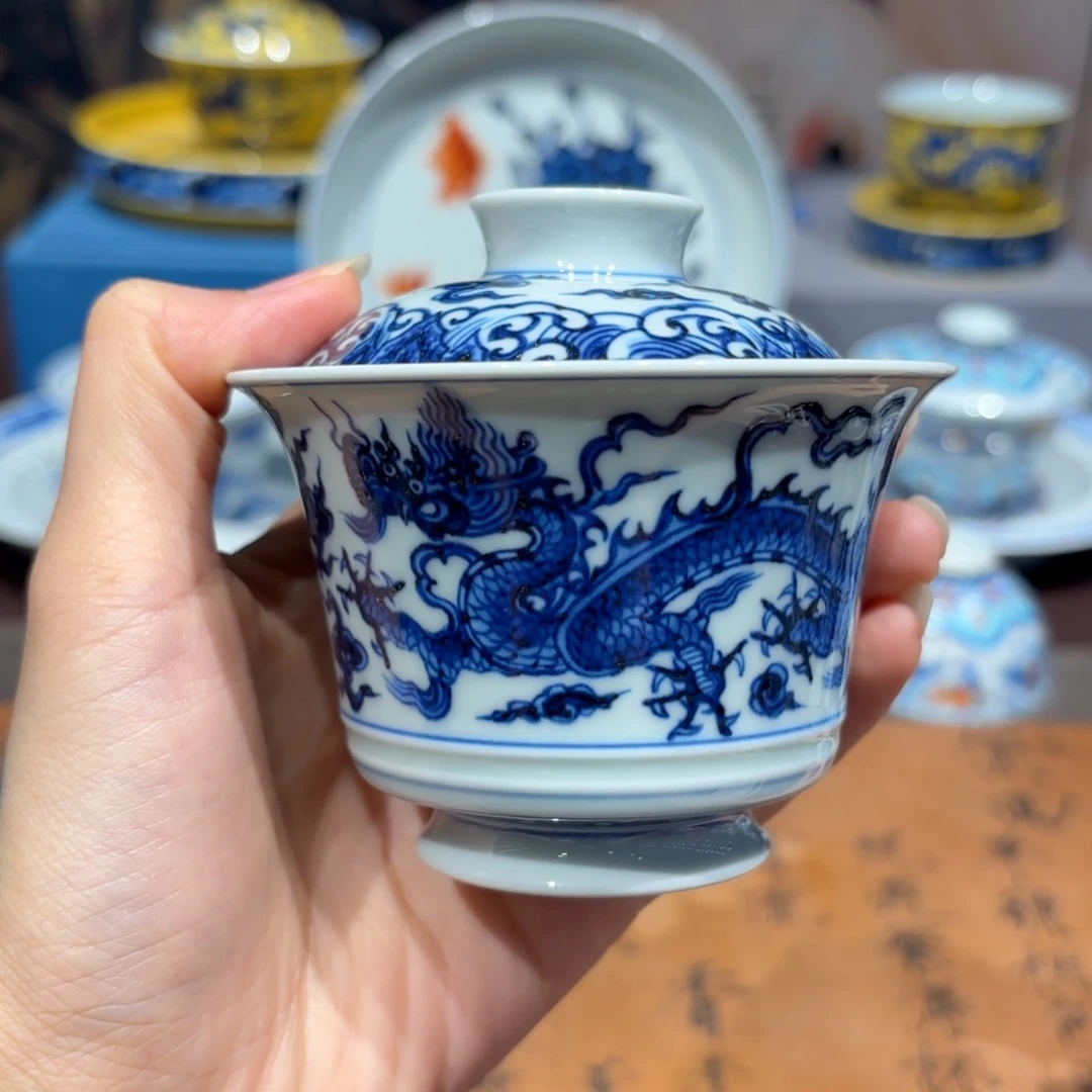 手工手绘陶瓷茶具