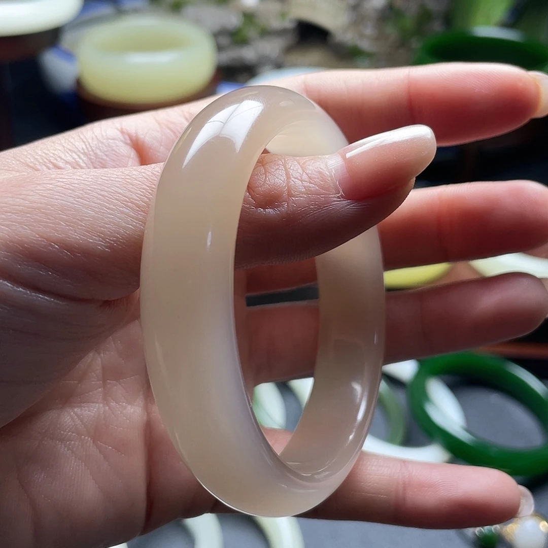 啊***撒58➕正圈藕粉手镯秒拍秒付