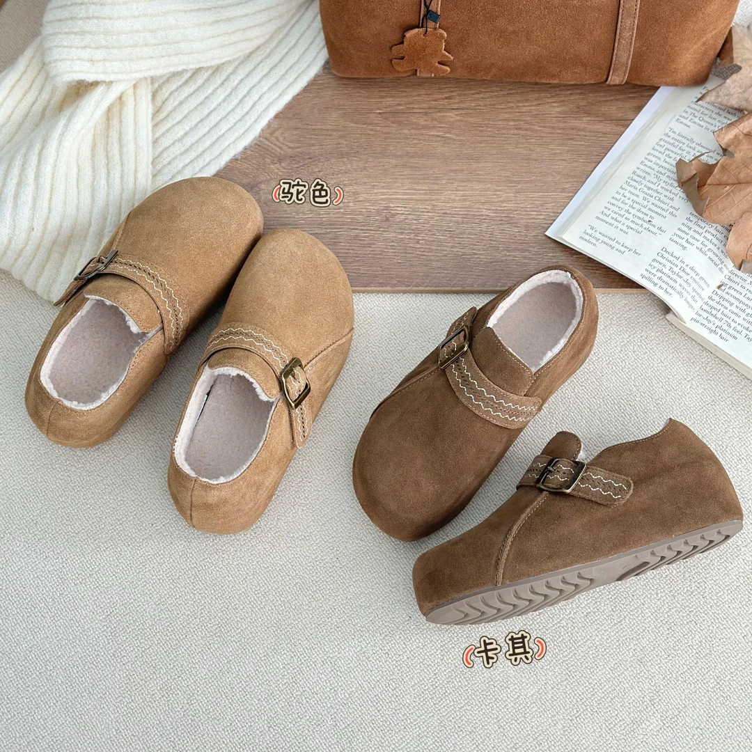 加绒丨牧梨定制新款勃肯鞋1166-5【3店】卡码拍小