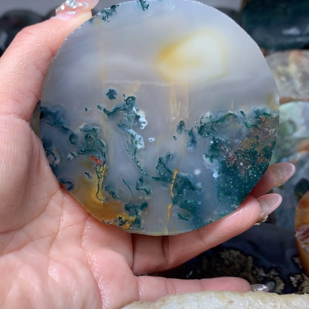 菟***啵定制玛瑙定制手镯61圈口不退不换