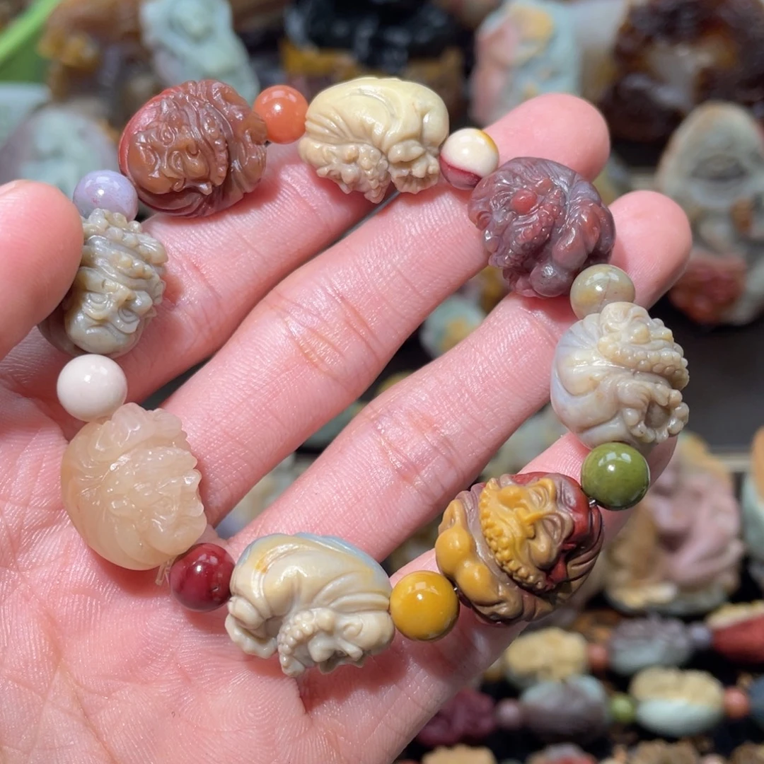 石英质玉未镶嵌手串