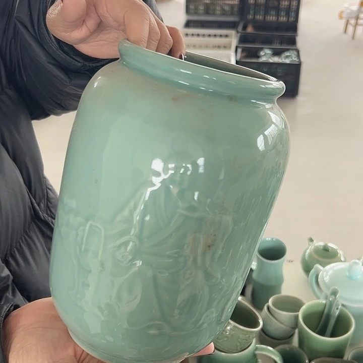 小米茶器龙泉青瓷