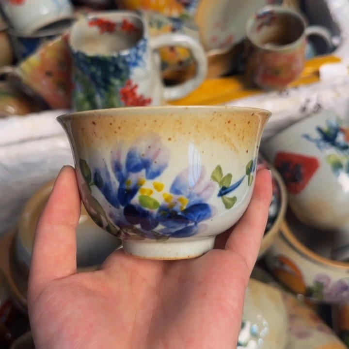 瓷片景德镇陶瓷手工手绘