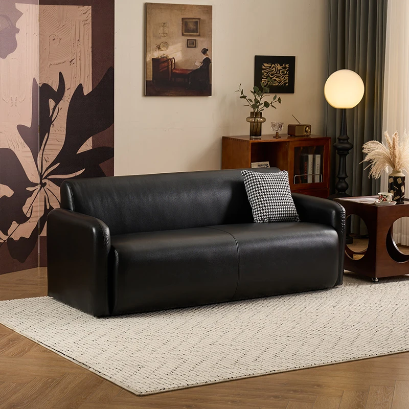 小户型现代简约公寓网红直排布艺服装店铺出租房三人位网红家具