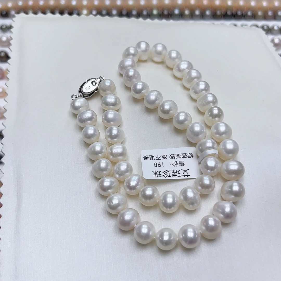 颈饰未镶嵌淡水珍珠8-10内 无核