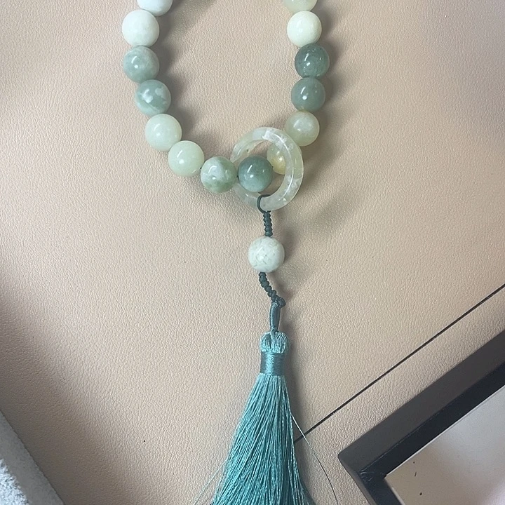 蛇纹石玉未镶嵌手链