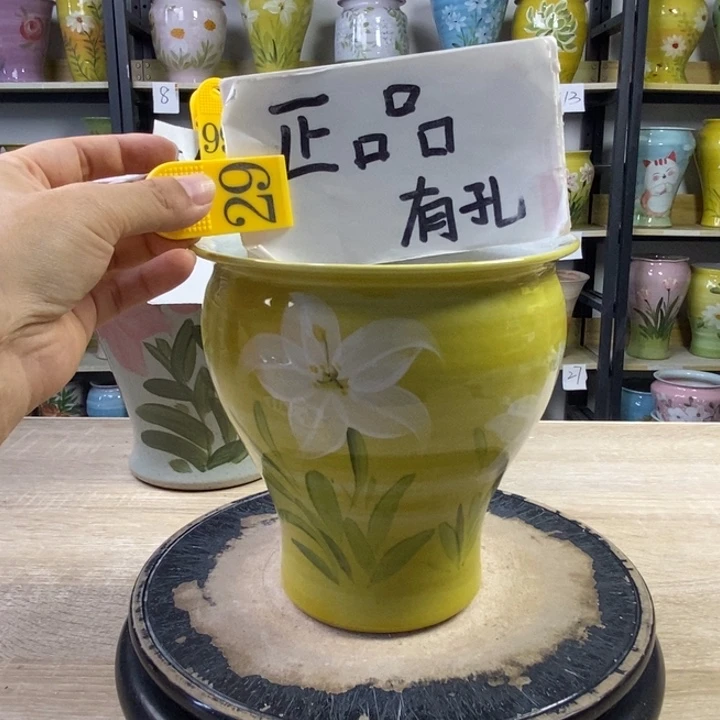 景德镇高温陶瓷花盆