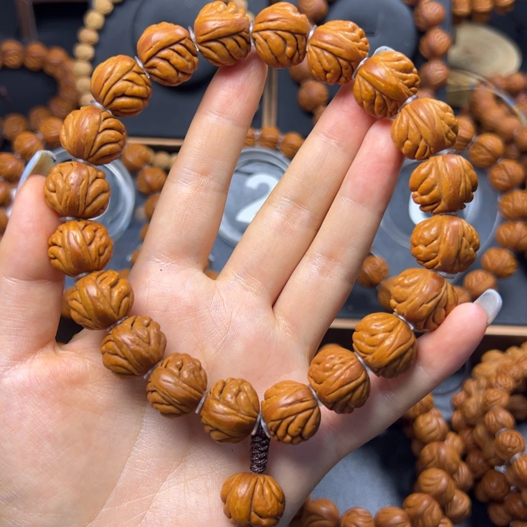 桃核手串豹子头17手串