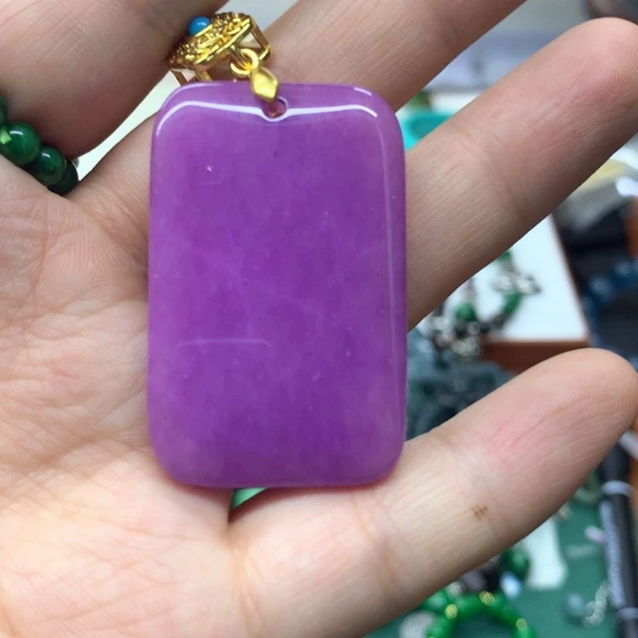 颈饰未镶嵌翡翠吊坠