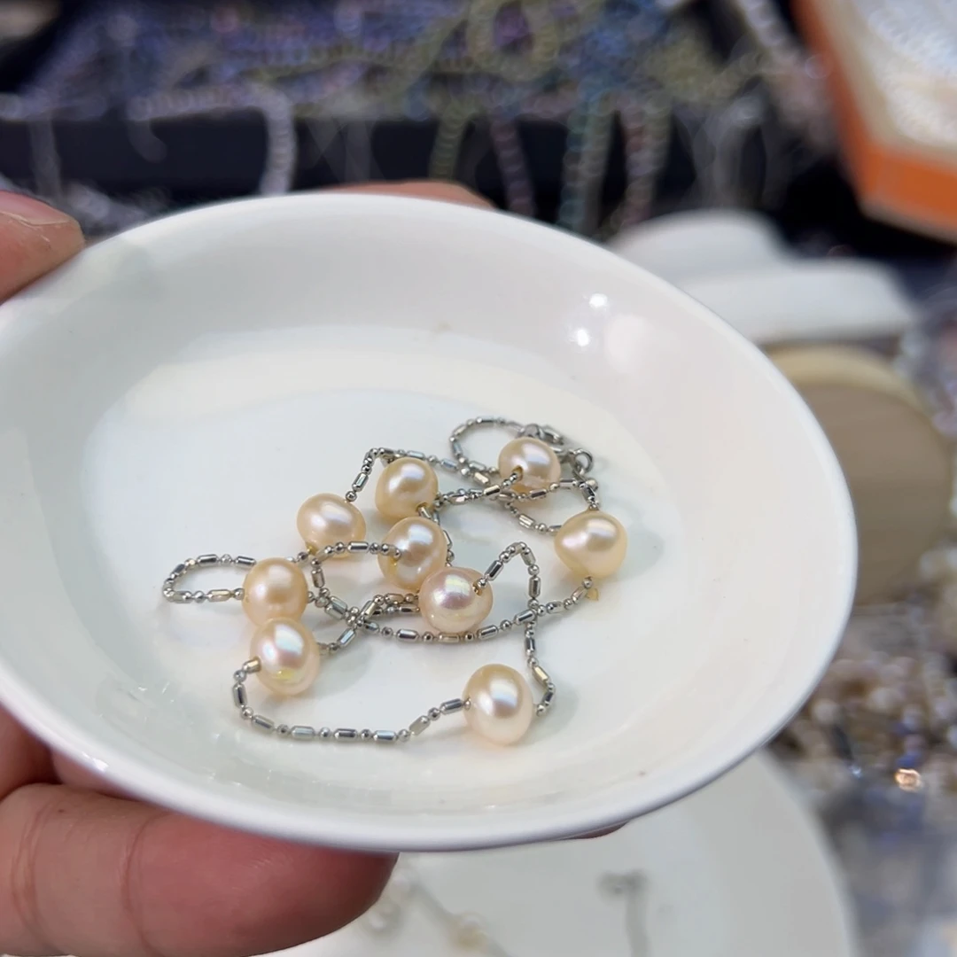 淡水珍珠项链未镶嵌