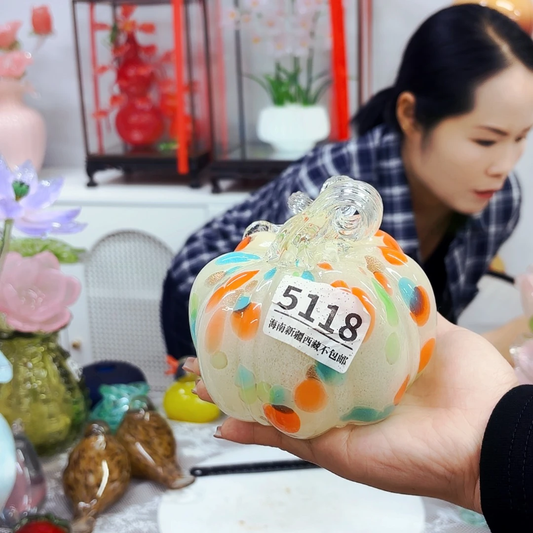 5188 安妮家居琉璃摆件不完美