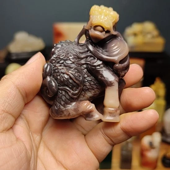 寿山石手把件手把件