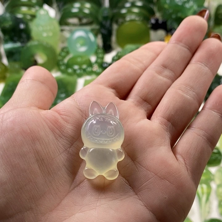 未镶嵌蛇纹石玉颈饰