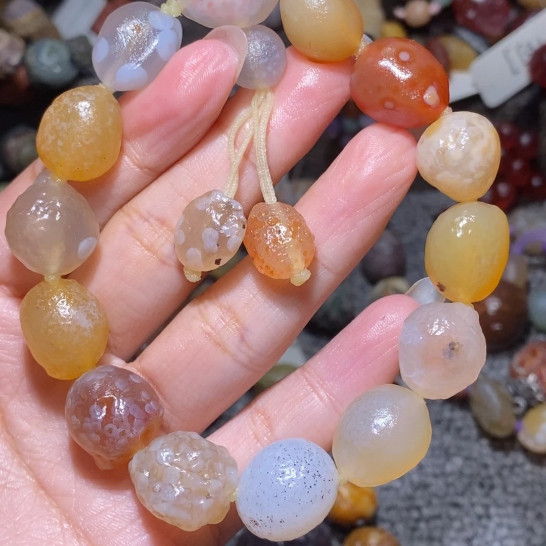玛瑙/玉髓未镶嵌珠宝半成品