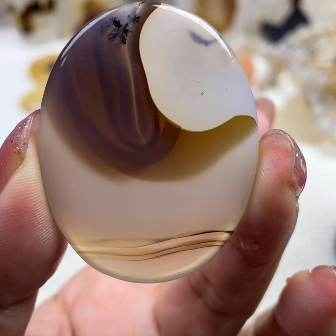 玛瑙/玉髓未镶嵌颈饰