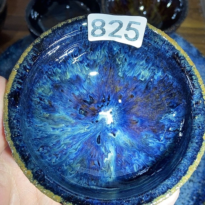 茶盏龙窑柴烧柴烧落灰