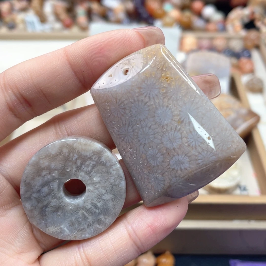 未镶嵌手链硅化珊瑚（珊瑚玉）学103