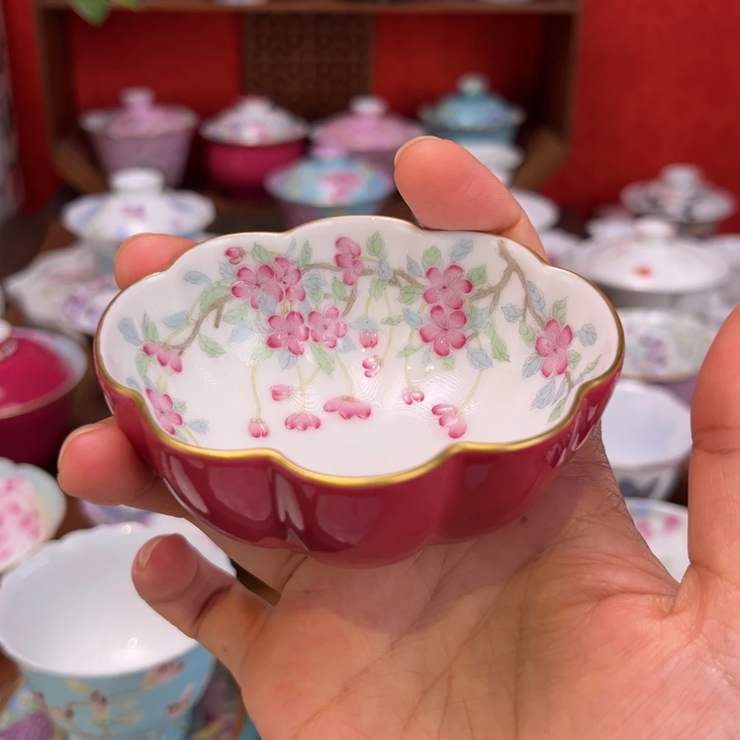 景德镇纯手绘陶瓷茶具