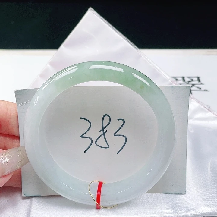 翡翠未镶嵌手镯缅甸翡翠59+