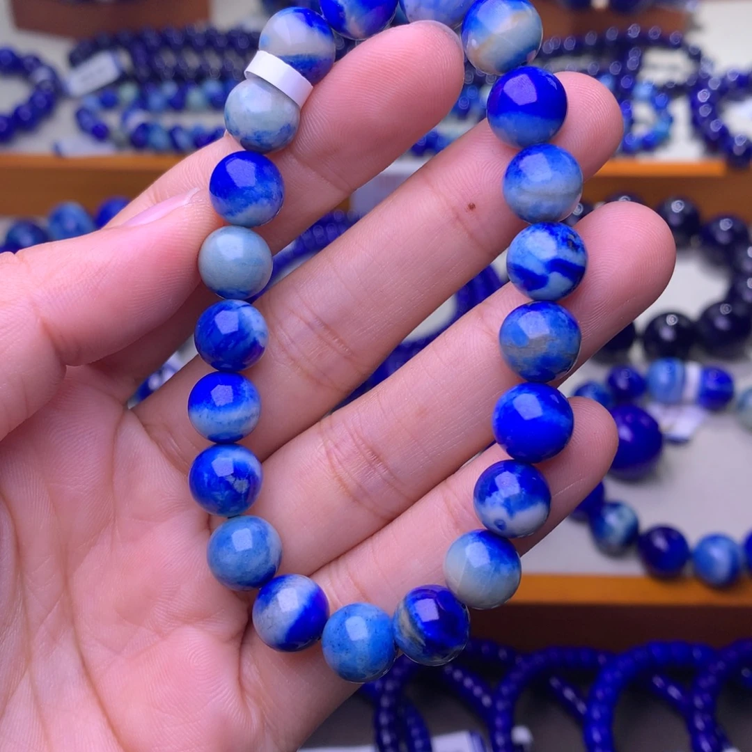 青金石未镶嵌手串9.8mm2776