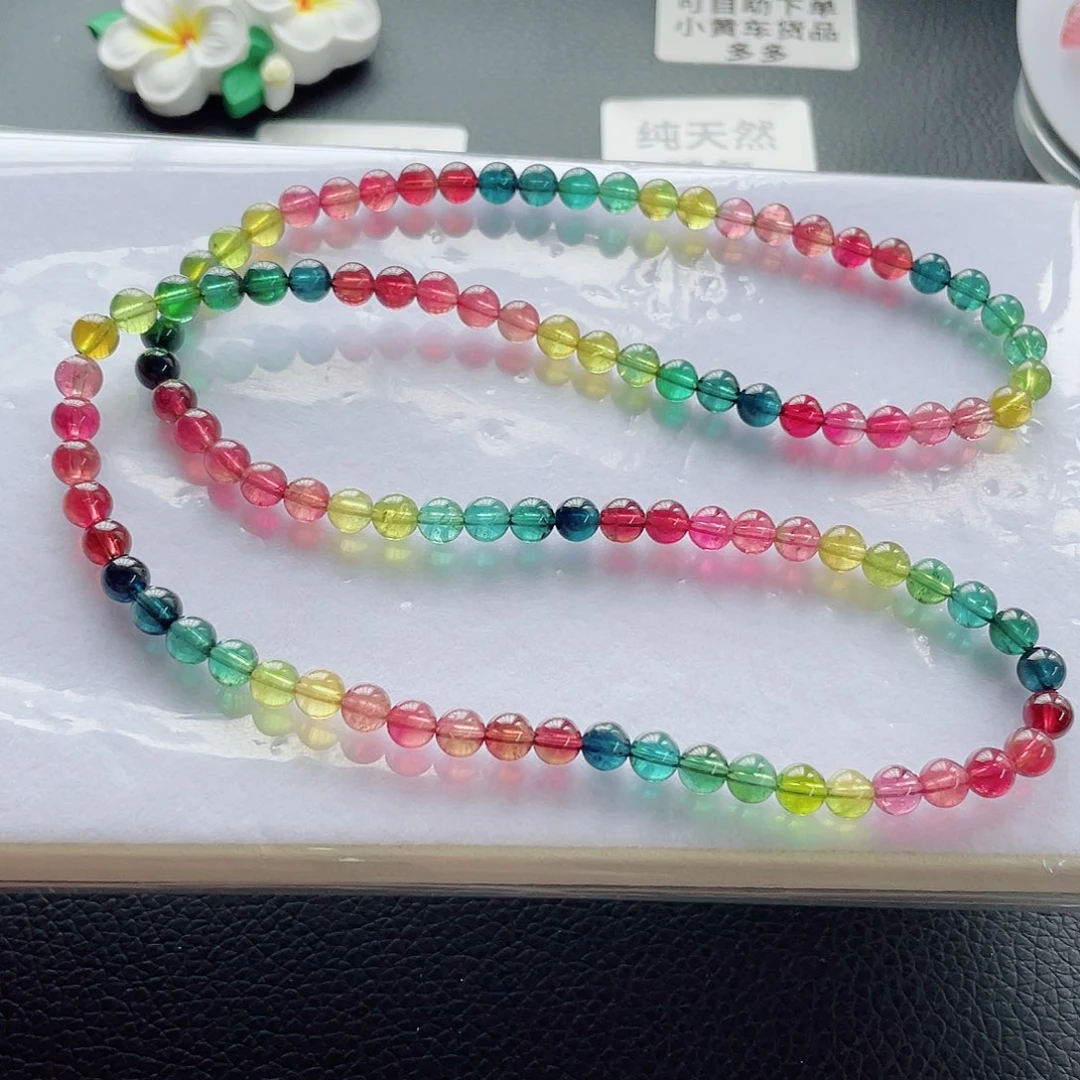 未镶嵌手链碧玺6mm左右