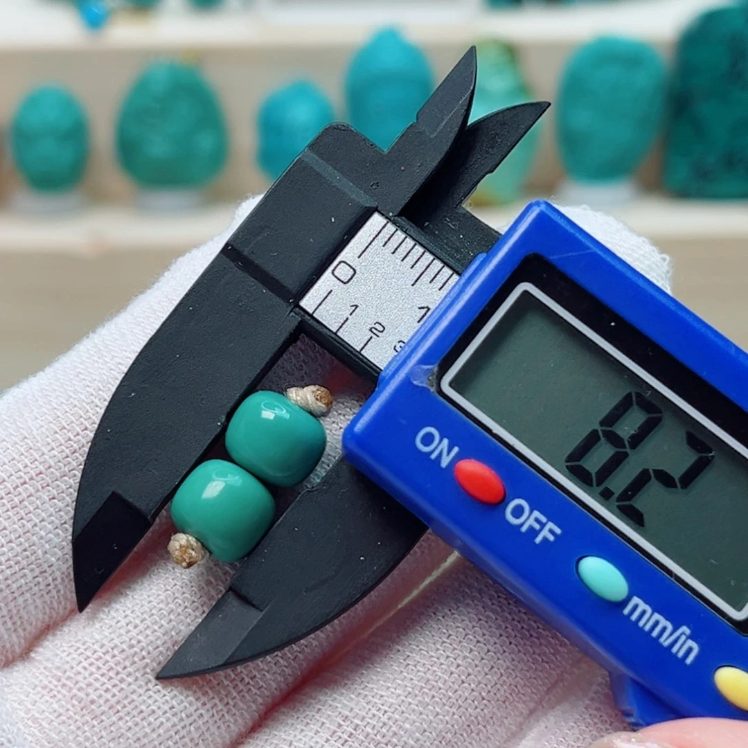 绿松石老型对珠未镶嵌