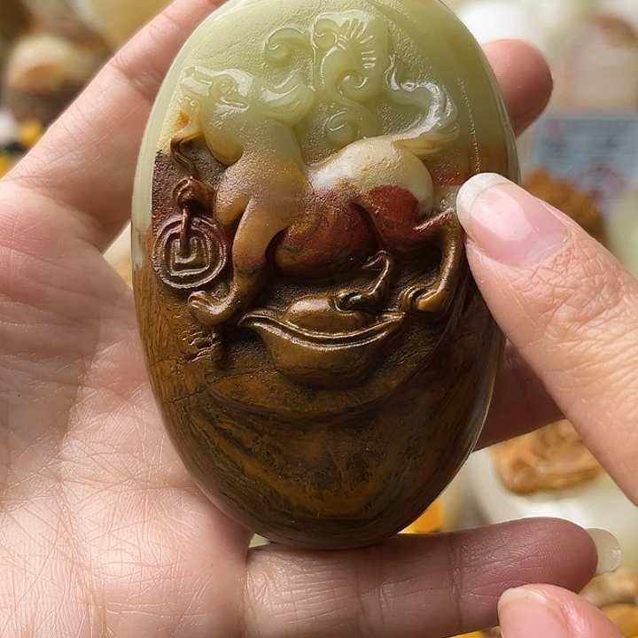 石材古青石不退换狗微瑕