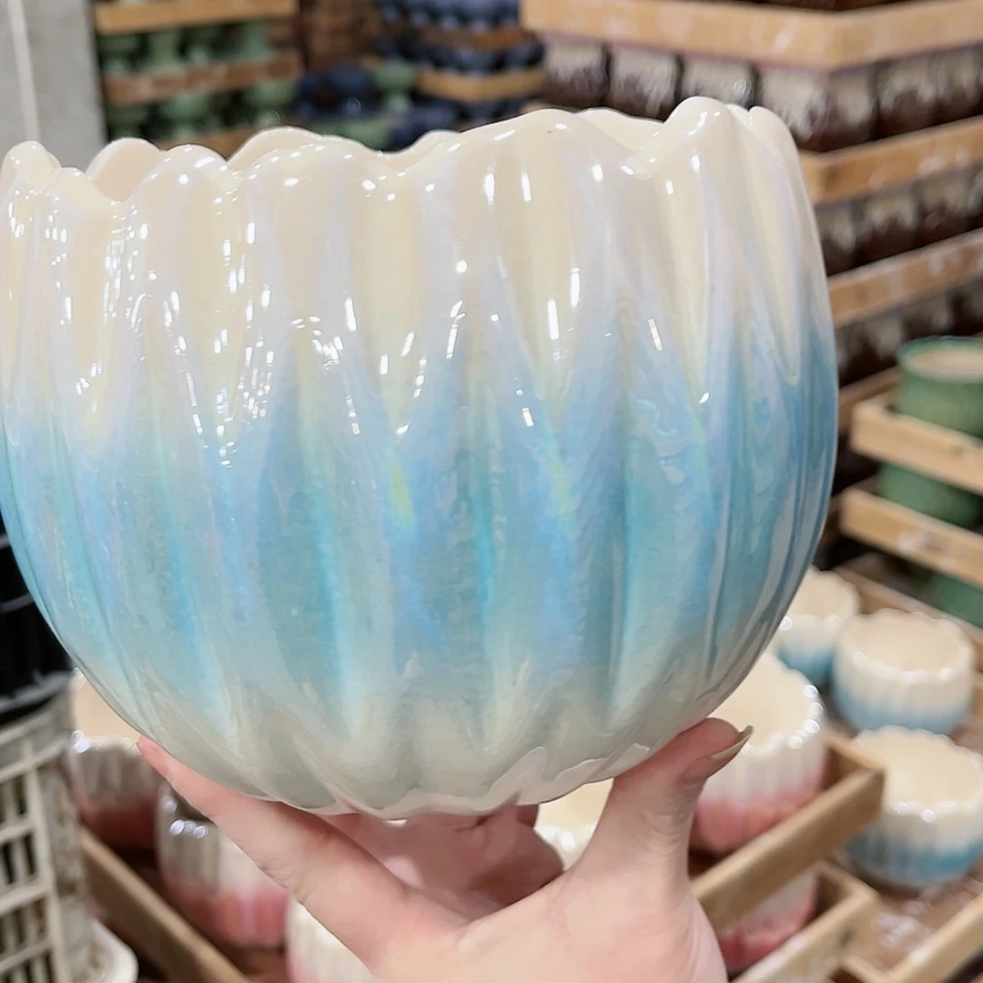【闪购商品】陶瓷陶瓷多肉植物花盆