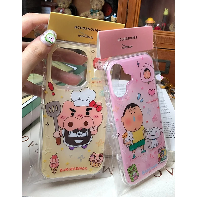 雅天立左门卫阿呆小白适用苹果16/17/15手机壳华为vivo小米15oppo