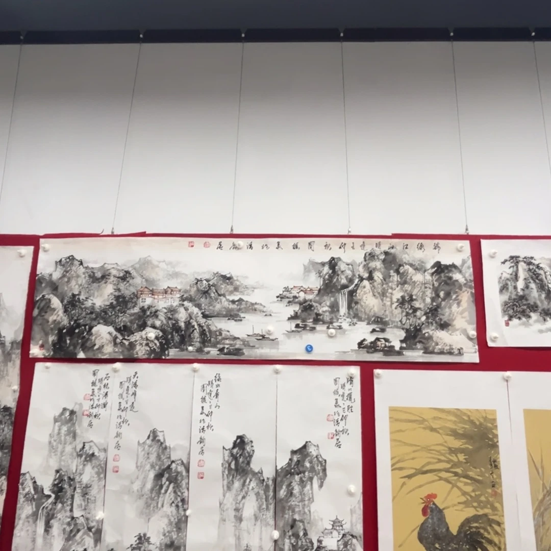 千***客国画绘画作品多次参加