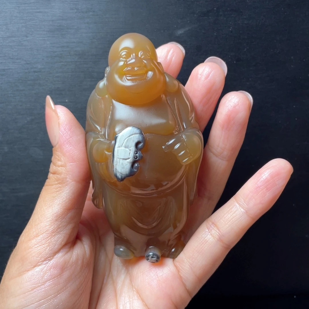 与***行玛瑙/玉髓玛瑙未镶嵌