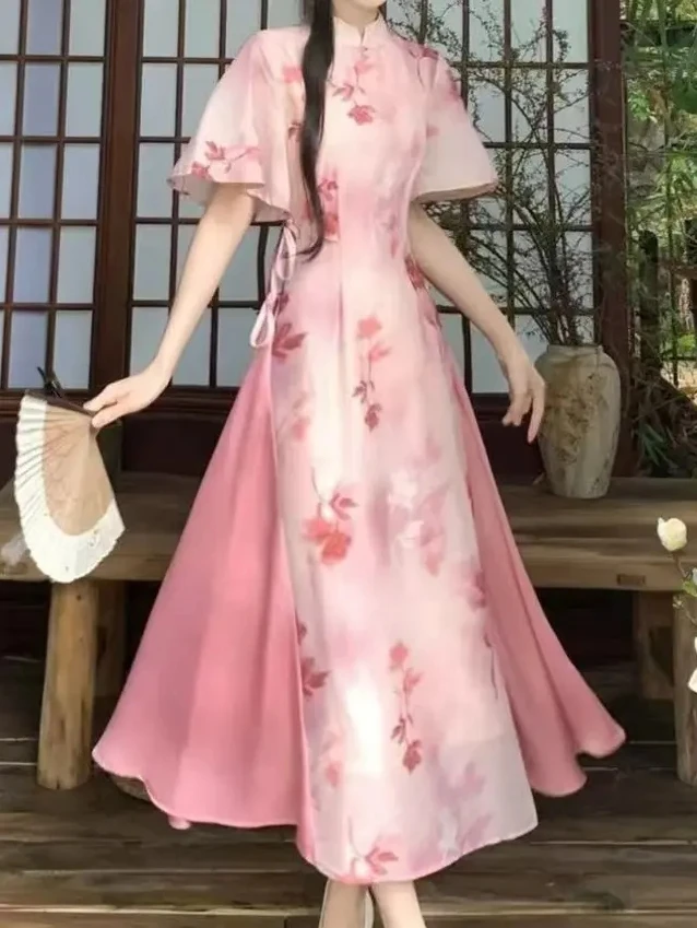 【金榜题名6】2025春夏小个子改良绝美新中式国风旗袍裙合集